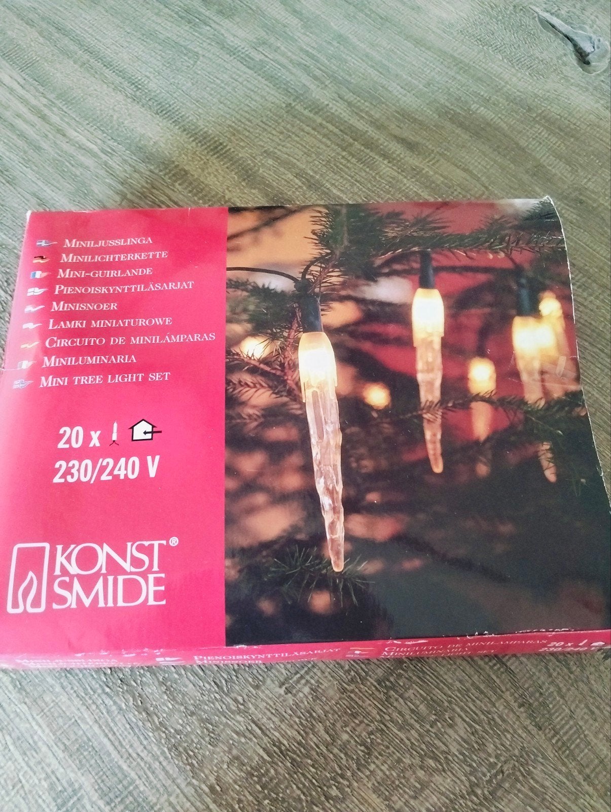 vintage kerstboom verlichting - kerstverlichting pegel, Ophalen of Verzenden, Gebruikt