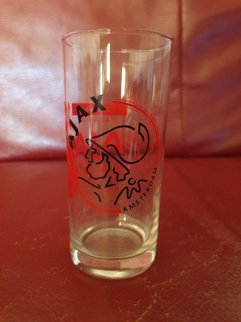 AJAX voetbalclub longdrinkglas, Verzamelen, Ophalen of Verzenden, Nieuw, Frisdrankglas