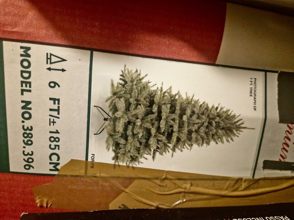 Triumph Tree 389.396 Forest Frosted Blue Kerstboom, Diversen, Ophalen, Gebruikt