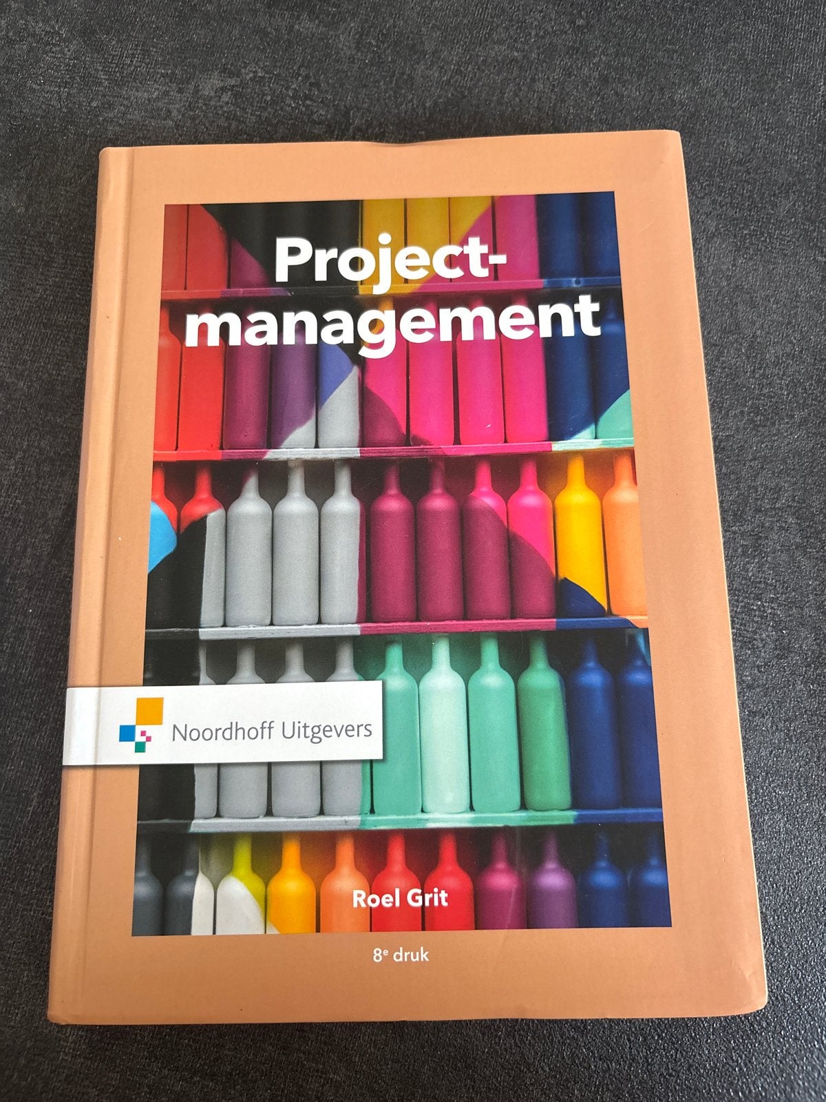 Projectmanagement - Roel Grit (8e druk), Boeken, Studieboeken en Cursussen, Ophalen of Verzenden, Gamma, Zo goed als nieuw, HBO