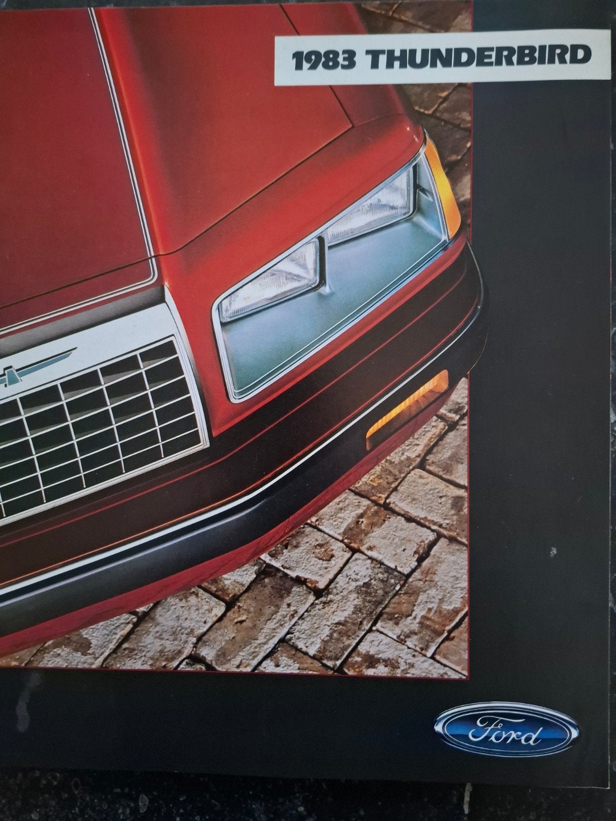 Ford Thunderbird 1983 Brochure, Ophalen of Verzenden, Zo goed als nieuw