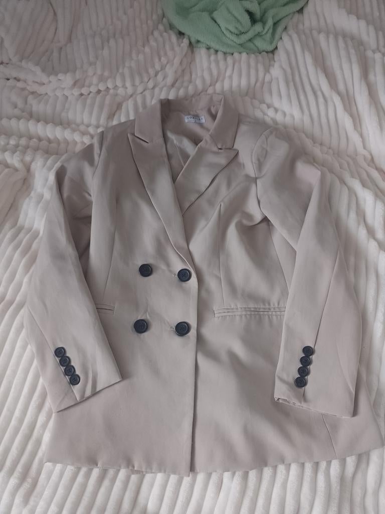 Loavies blazer beige/crème dames, Kleding | Dames, Maat 38/40 (M), Beige, Ophalen of Verzenden, Loavies