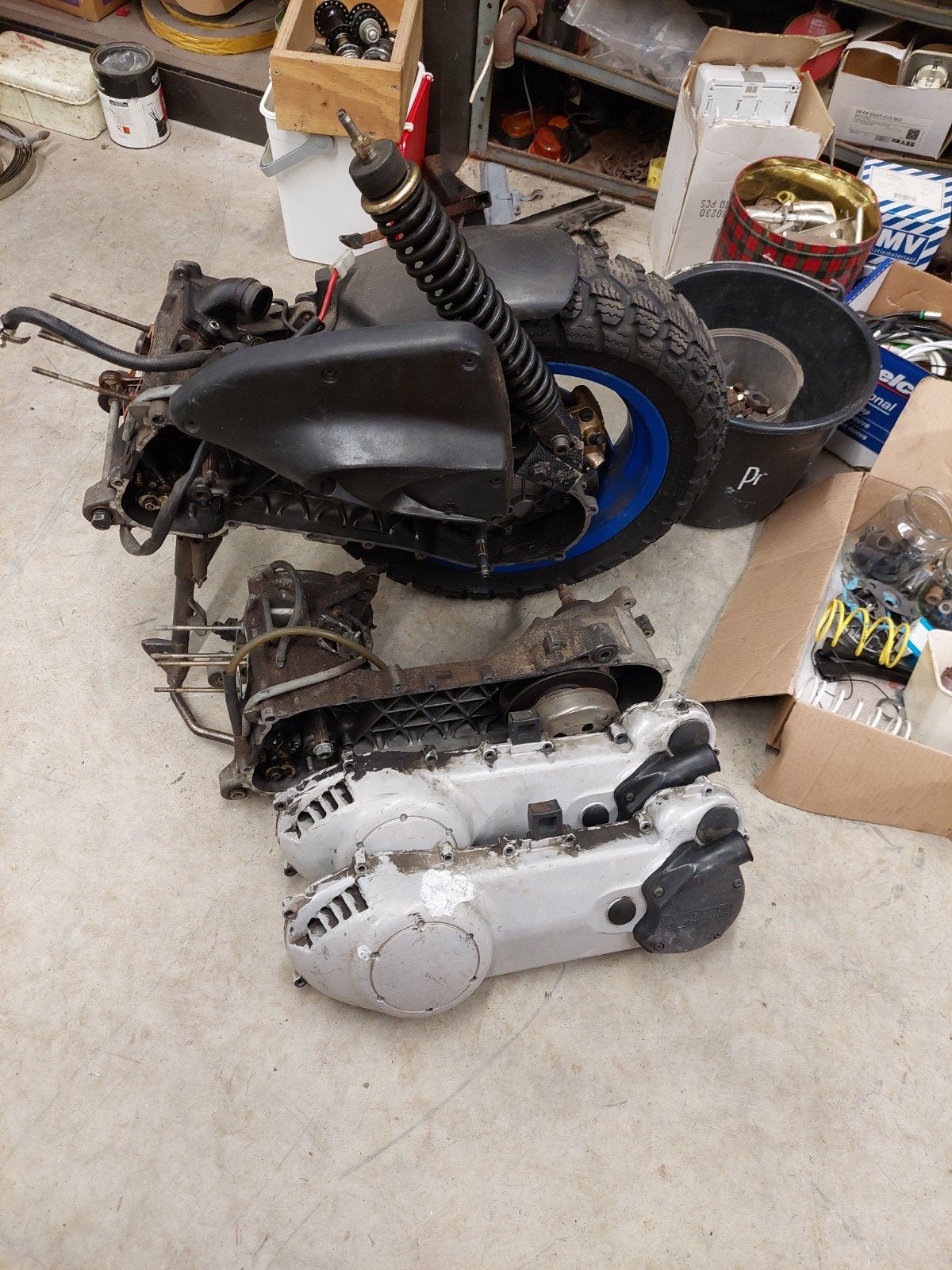 Scooter onderdelen Gilera Runner purejet en Kymco, Ophalen, Gebruikt, Overige typen, Piaggio