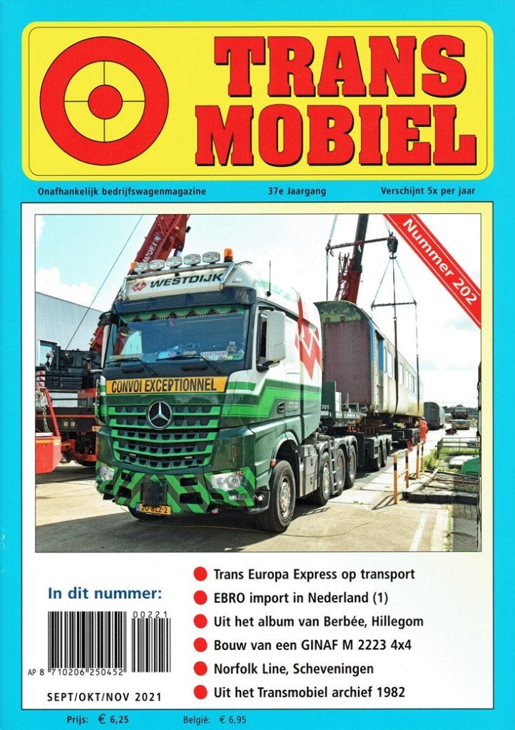 Transmobiel 2021 nr. 202, Boeken, Verzenden, Gelezen, Algemeen