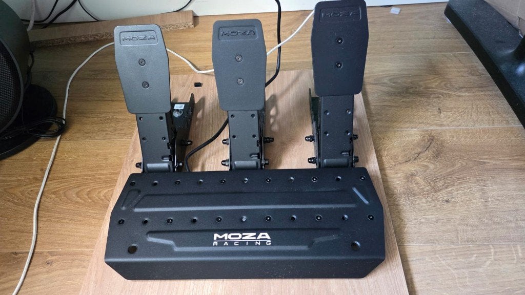 moza sr-p lite pedals, clutch en performance kite, Ophalen of Verzenden, Zo goed als nieuw, Moza