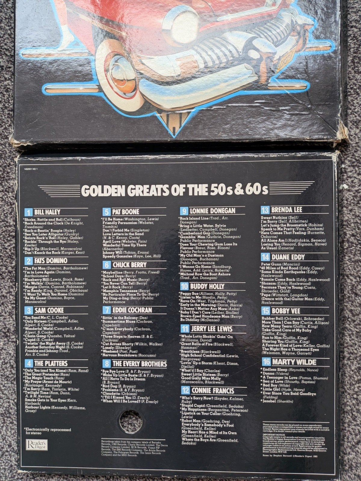 Golden Greats of the 50s & 60s - Reader's Digest Boxset, Boxset, Pop, Ophalen of Verzenden, Zo goed als nieuw