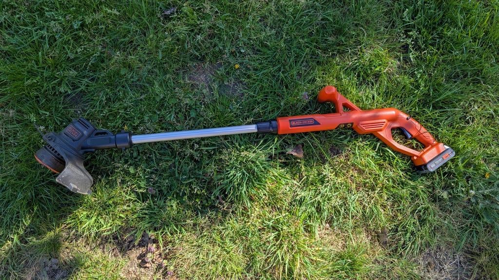 Black+Decker gras trimmer, Ophalen, Accu