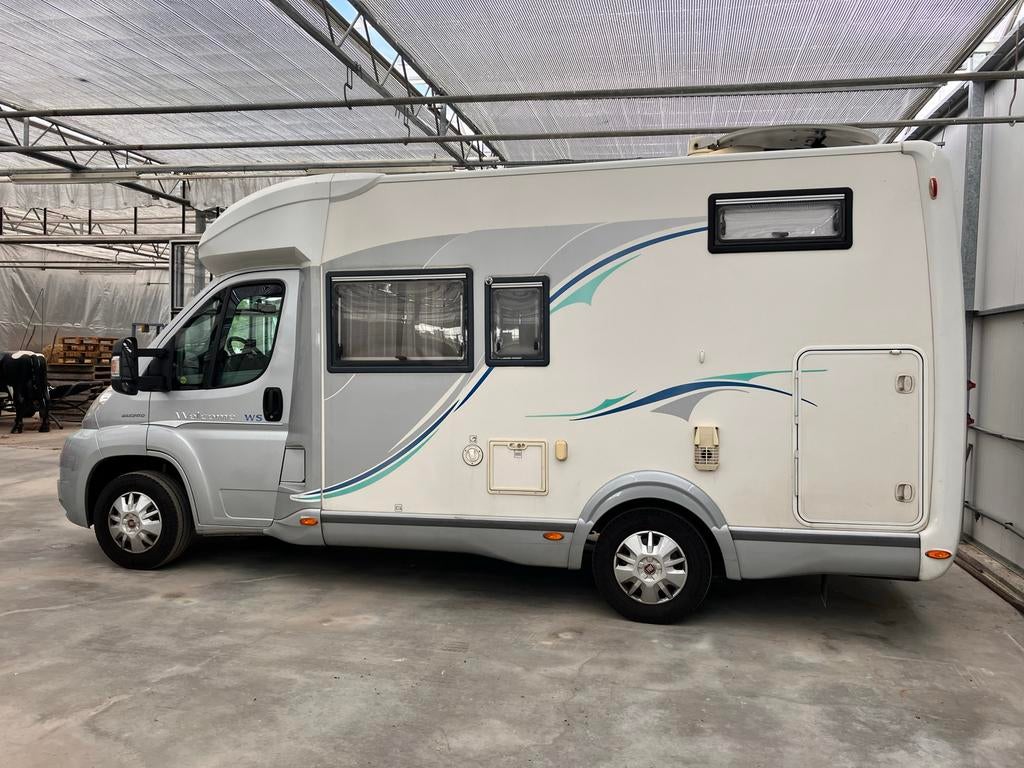 Chausson, Welcome camper 2009, 6m, 158.000 km, Imperial, Ringverwarming, Fiat, Treinzit