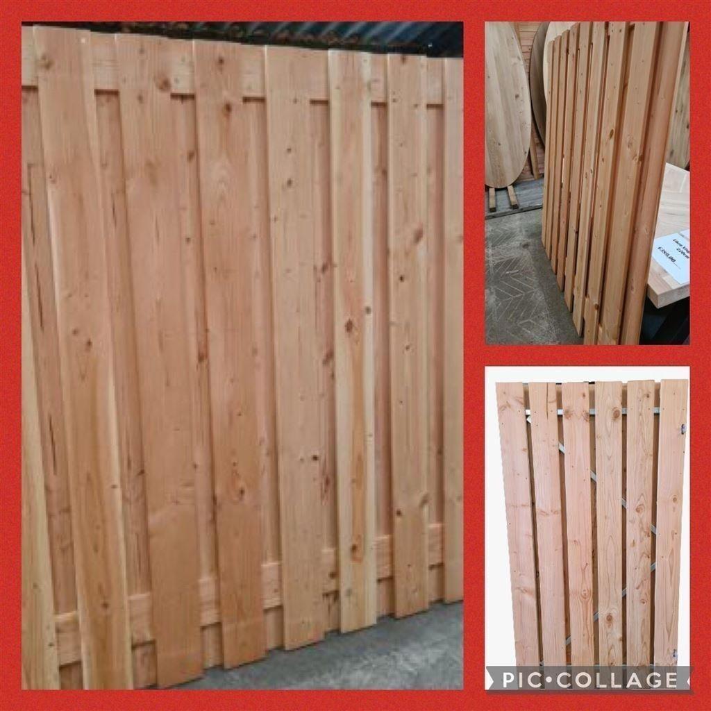 TUIN AFSCHEIDINGEN, Tuin en Terras, Tuinpoorten, Nieuw, Ophalen of Verzenden, 150 tot 200 cm, Hout