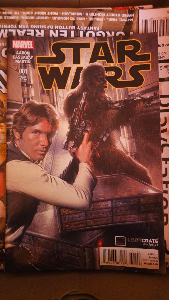 Star Wars #1 (2015) Loot Crate Exclusive variant, Ophalen of Verzenden, Zo goed als nieuw, Boek of Poster