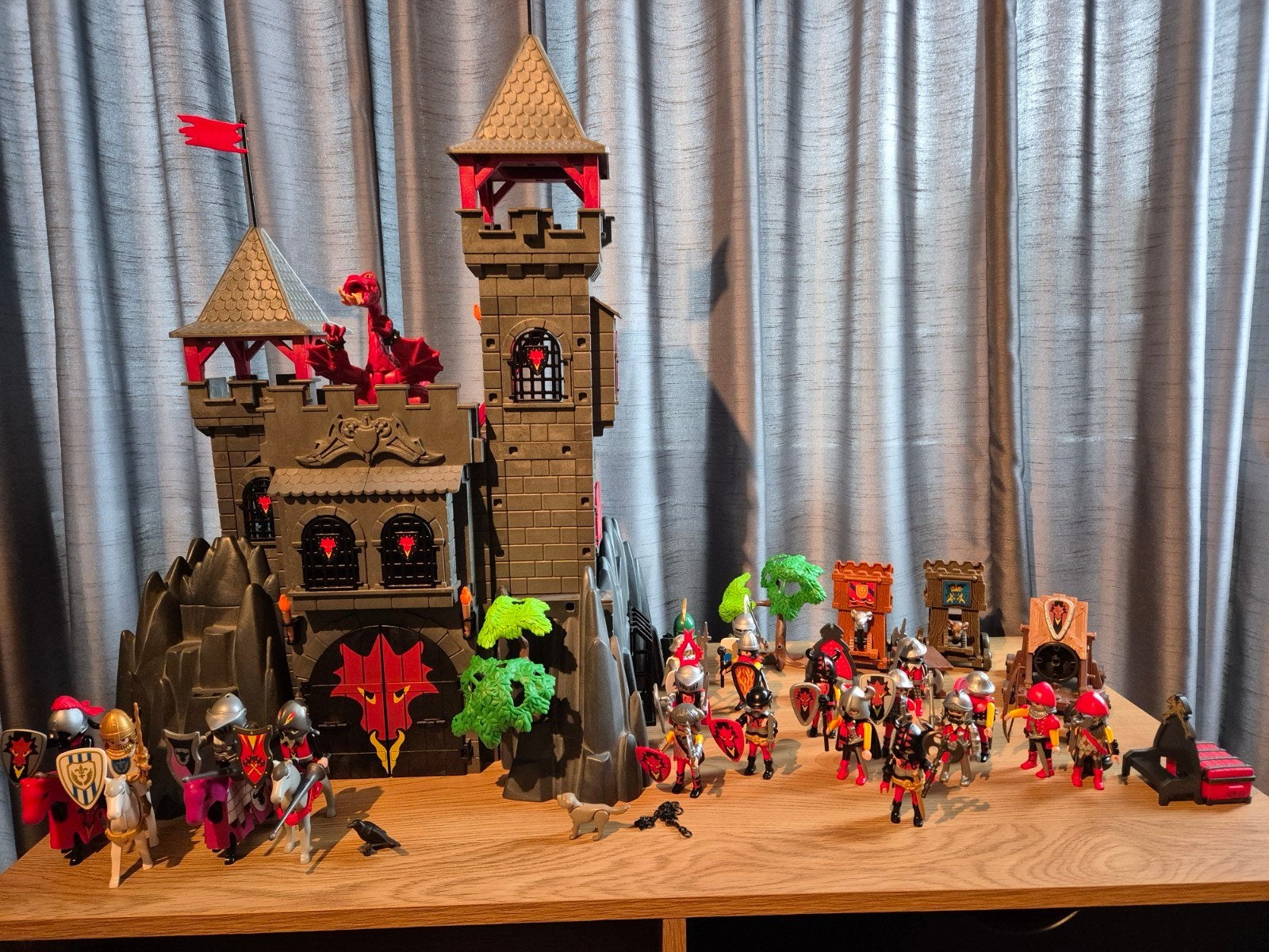 Playmobil ridderkasteel 3269, Complete set, Ophalen of Verzenden, Zo goed als nieuw, Kasteel/Fort