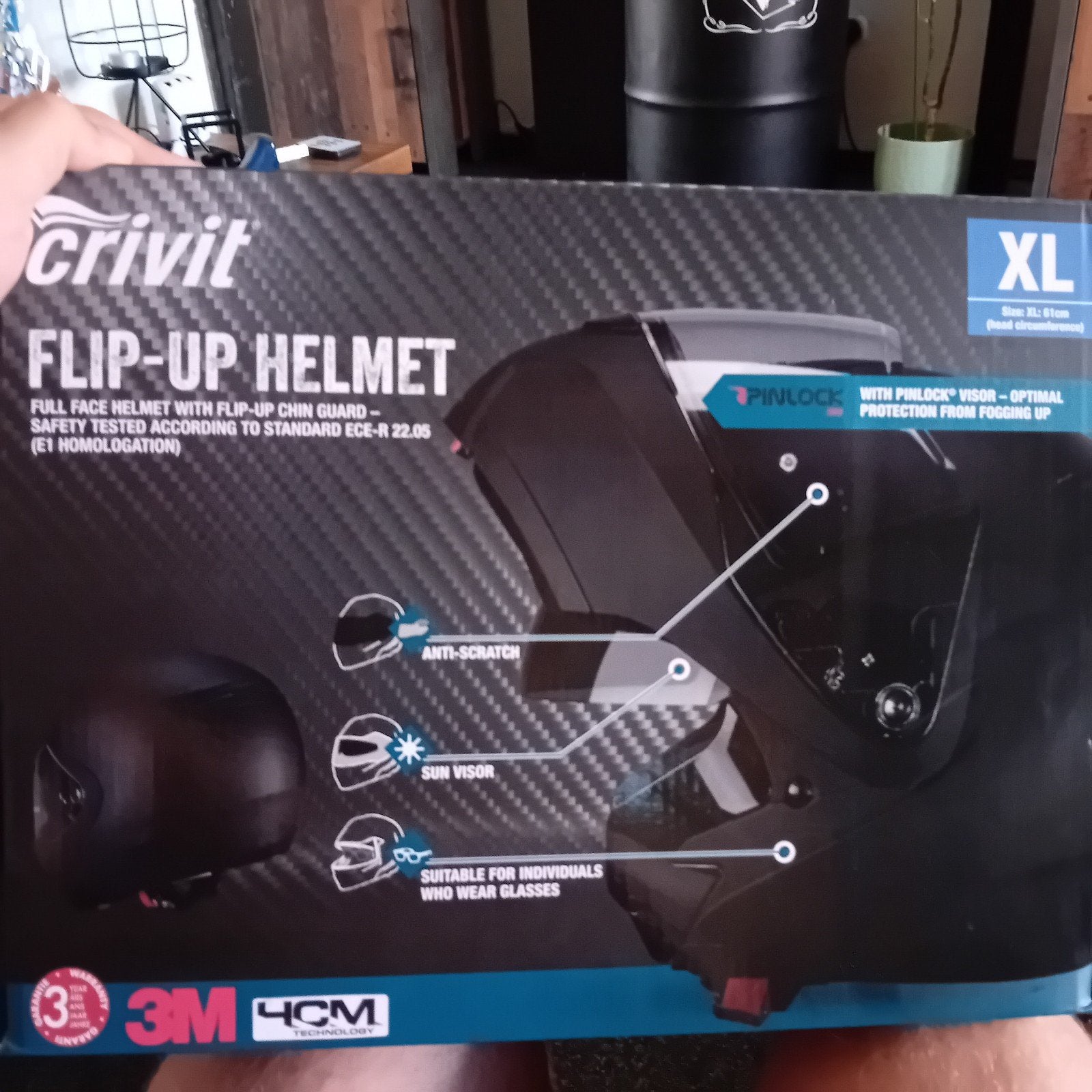 Crivit Systeemhelm XL - Nieuw in doos, Ophalen of Verzenden