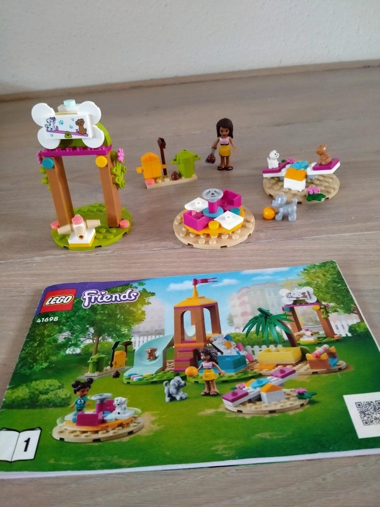 Lego friends dierenspeeltuin 41698, Ophalen, Lego, Friends, Zo goed als nieuw