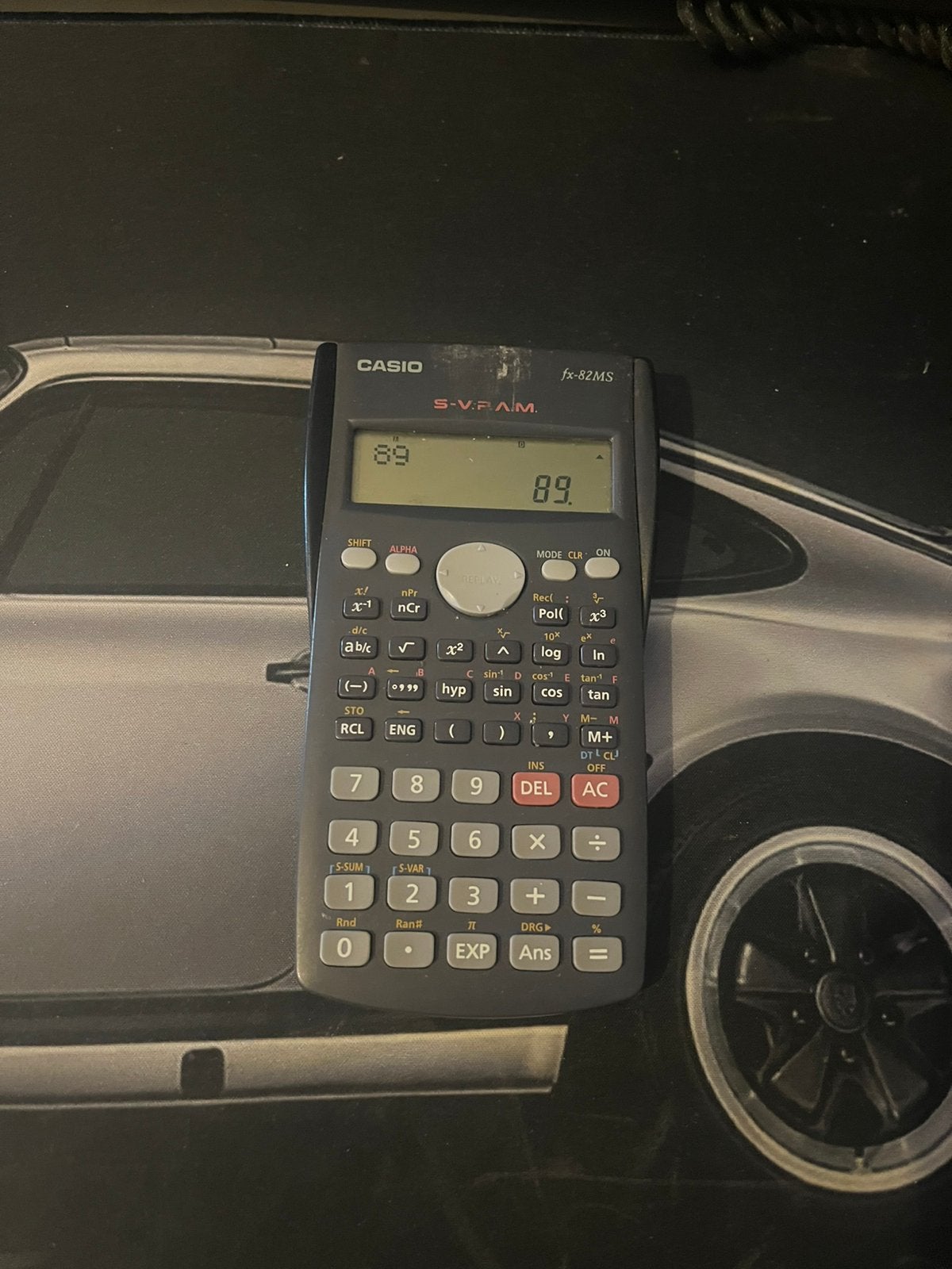 Casio fx-82MS rekenmachine, Ophalen of Verzenden, Gebruikt