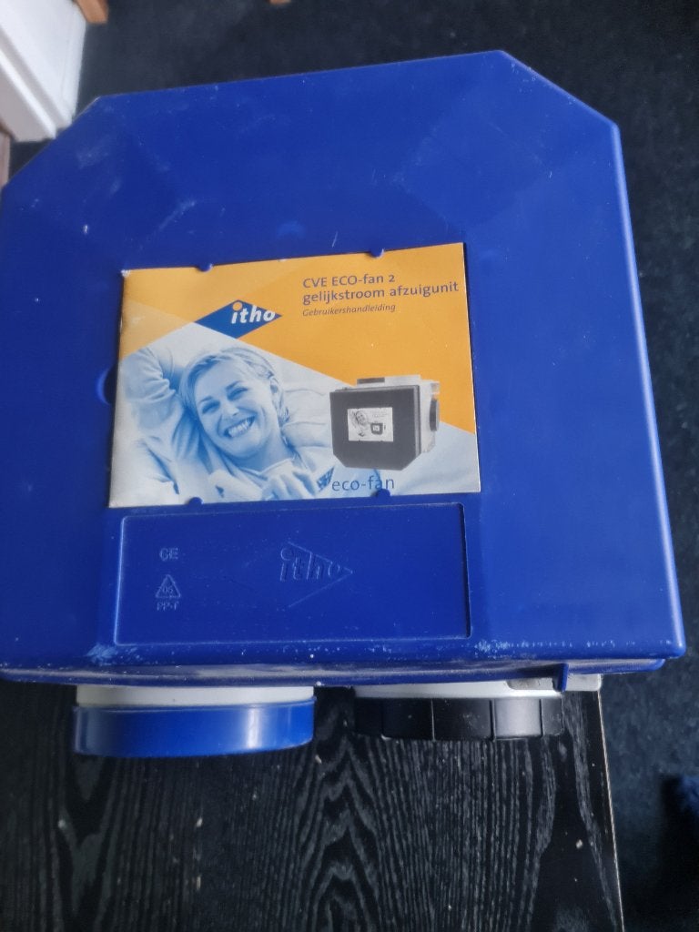 Daaldrop  itho CVV - ECO fan2, Ophalen of Verzenden, Gebruikt, Afzuiger