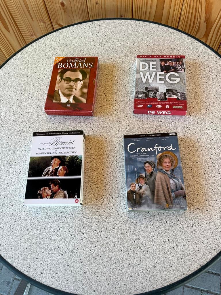 DVD Boxsets: Godfried Bomans, De Weg, Björndal, Cranford, Alle leeftijden, Ophalen, Gebruikt, Boxset