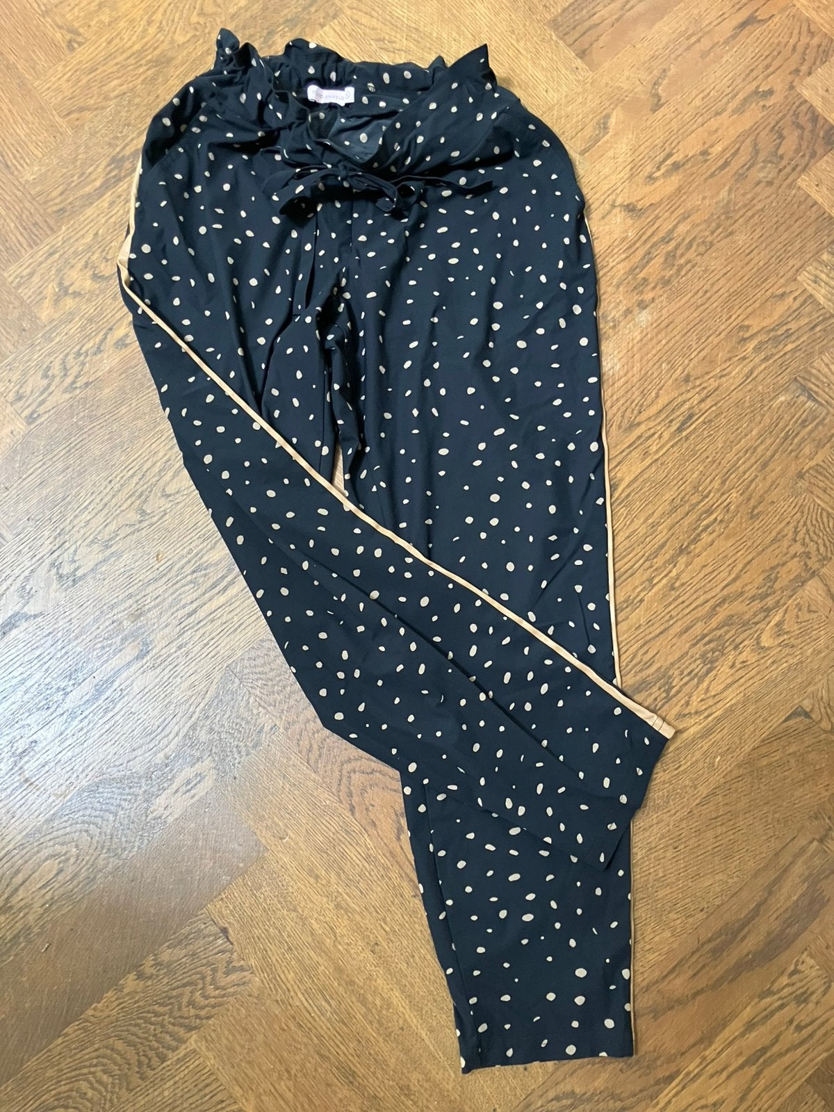 Studio Anneloes broek stip maat XL, Zwart, Maat 42/44 (L), Ophalen of Verzenden, Zo goed als nieuw