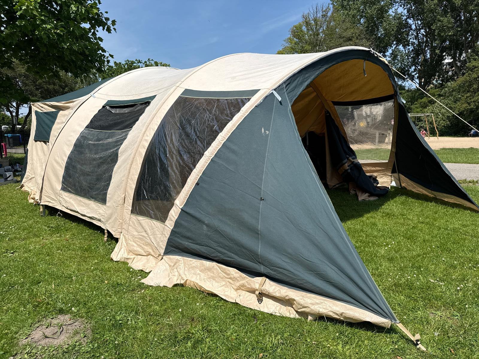 Cabanon Imperia vouwwagen (21 juni te bekijken), Ophalen of Verzenden, Groen, Tot en met 4, Cabanon
