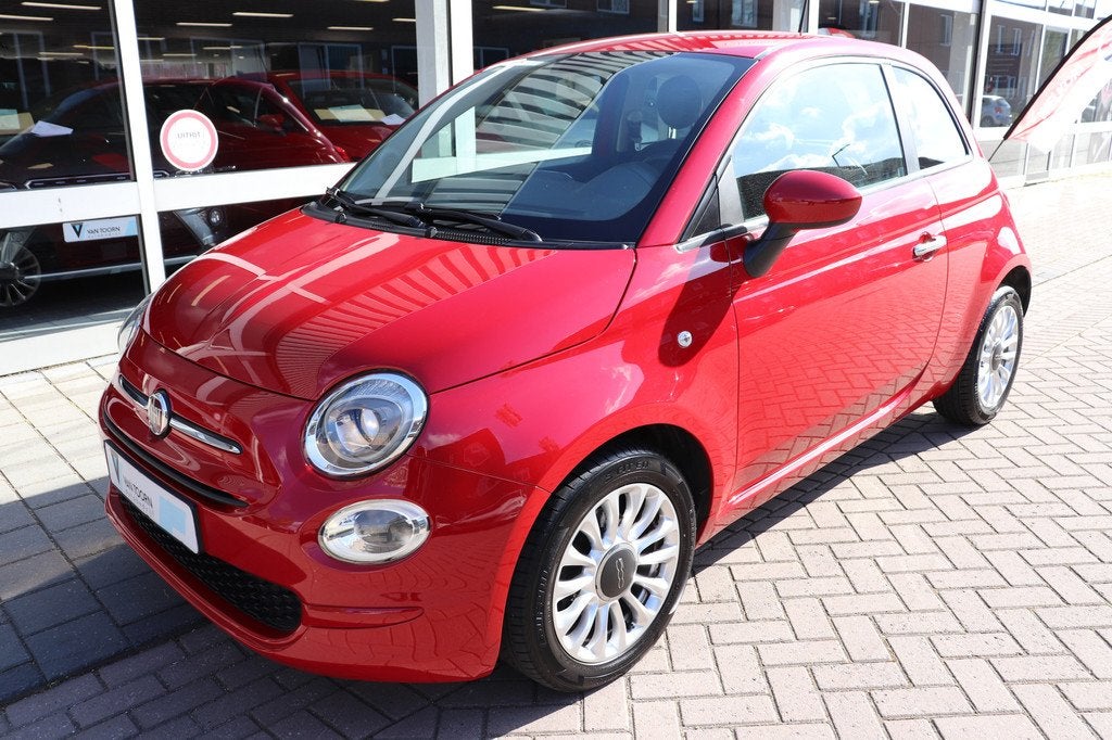 Fiat 500 0.9 TwinAir Turbo Popstar. Goed onderhouden., Stof, Origineel Nederlands, 26 km/l, Particulier