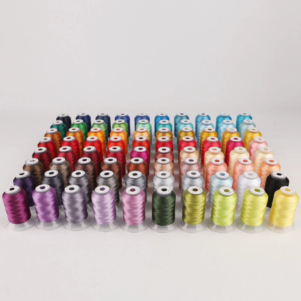 80 Kleuren Polyester Borduurgaren, Verzenden, Nieuw, Borduurgaren of Zijde