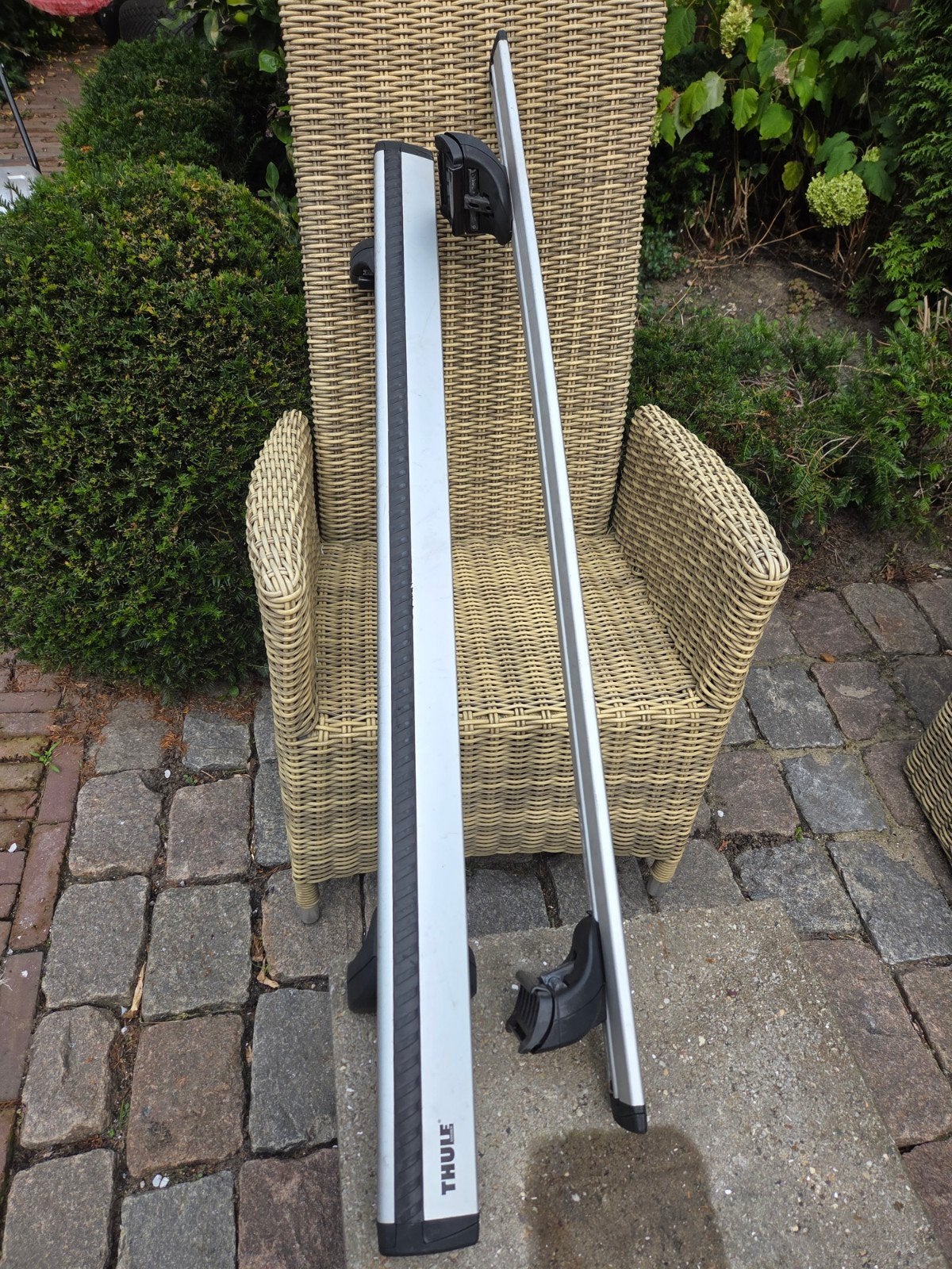 Thule dakdragers o.a. Volvo V60 dakrails - Gebruikt maar in, Auto diversen, Ophalen, Gebruikt