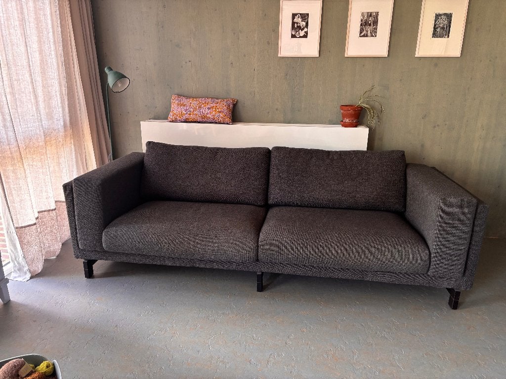 Nockeby 3-zitsbank, Huis en Inrichting, Banken | Bankstellen, Ophalen, Gebruikt, Driepersoons, 75 tot 100 cm