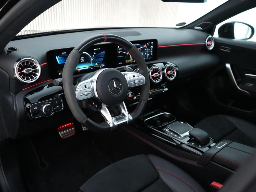 Mercedes-Benz A-Klasse 45S AMG 420pk 4MATIC+ Premium Plus |A, Auto's, Mercedes-Benz, Automaat, Stof, Gebruikt, 4 cilinders