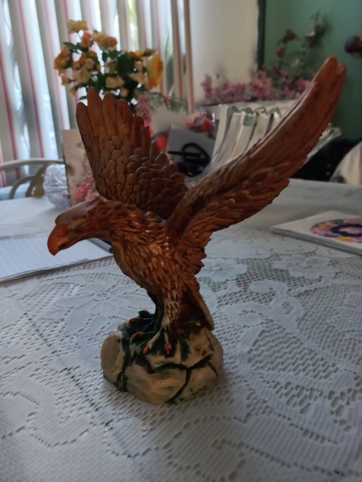 mooie adelaar, Ophalen of Verzenden, Zo goed als nieuw, Vogel, Beeldje of Figuurtje