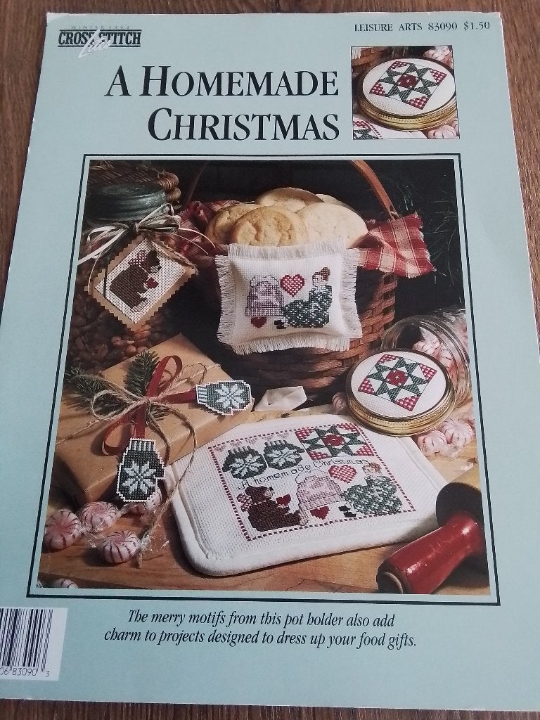 Borduurpatroon a homemade christmas, Ophalen of Verzenden, Zo goed als nieuw, Handborduren, Patroon