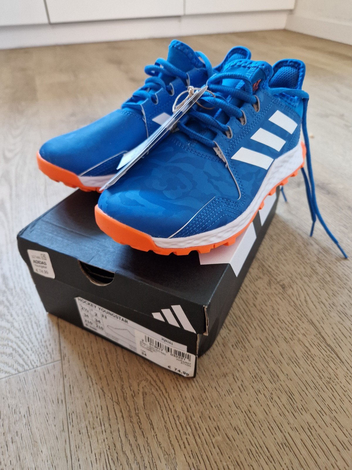 Adidas Hockey Youngstar Hockeyschoenen - Nieuw in doos, Ophalen of Verzenden, Nieuw, Schoenen