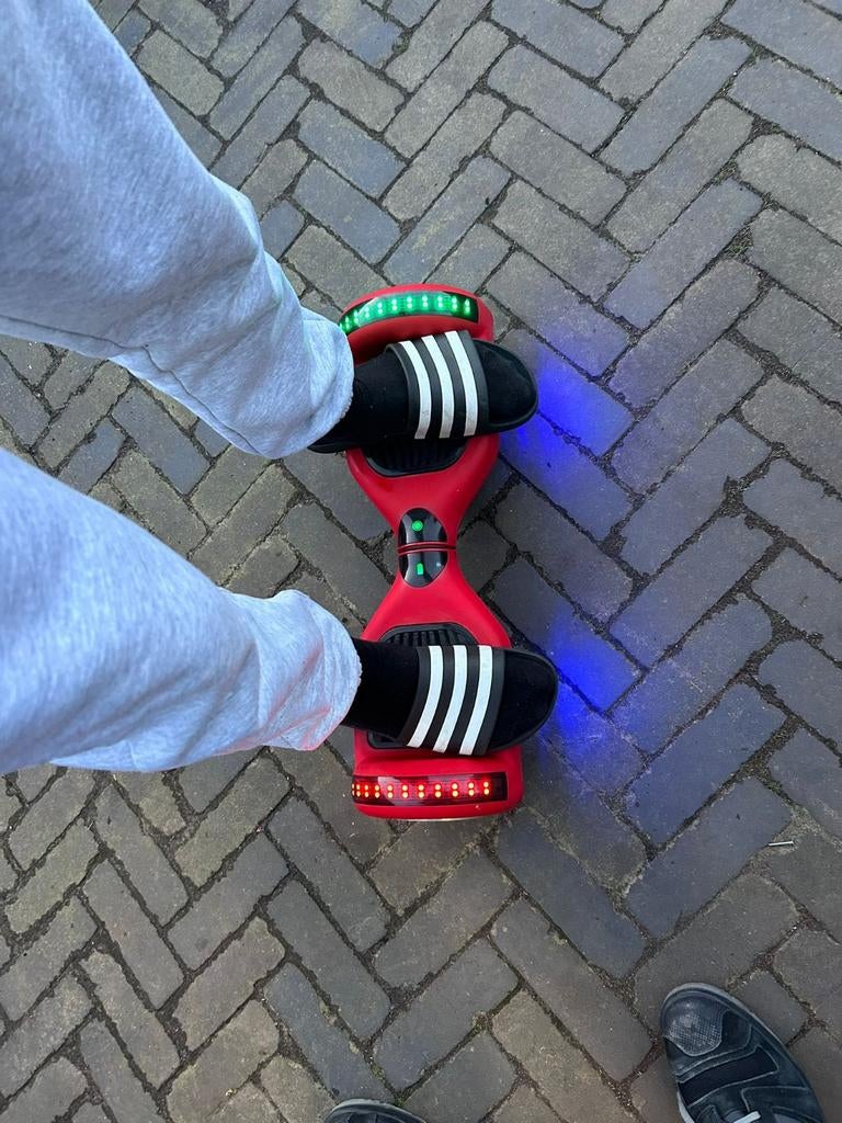 Hoverboard met LED, Bluetooth speaker, Ophalen, Zo goed als nieuw, Overige typen, Onbekend
