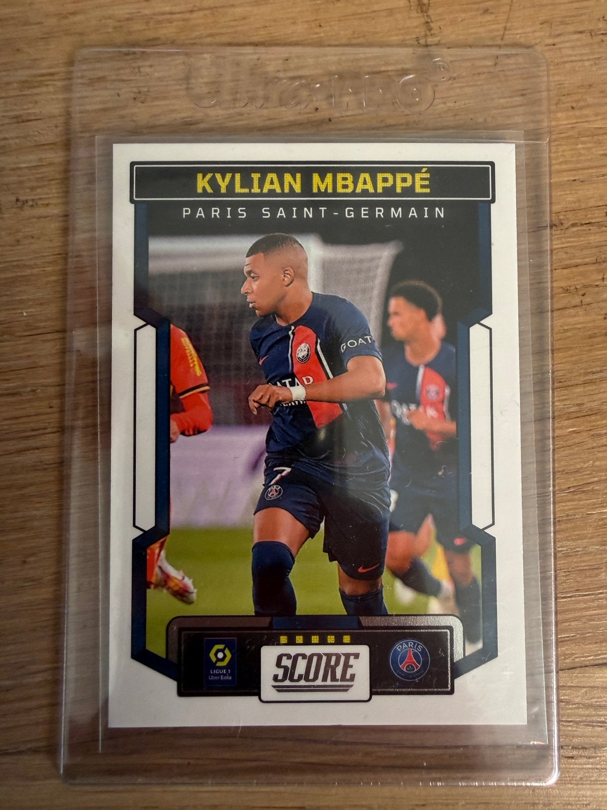 Kylian Mbappé Panini Score Ligue 1 Spelerskaart, Ophalen of Verzenden, Zo goed als nieuw, Buitenlandse clubs, Spelerskaart