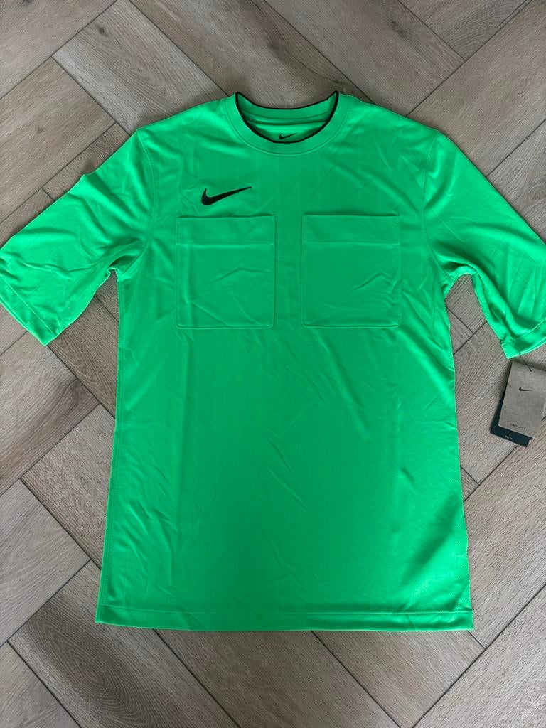 Nieuwe scheidsrechter Nike T-shirt maat S, Ophalen of Verzenden, Nieuw, Maat 48/50 (M), Groen