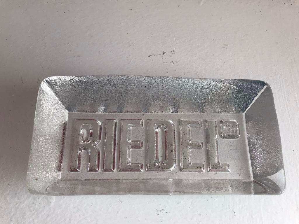Riedel presse papier glas, Verzamelen, Ophalen of Verzenden, Gebruikt, Gebruiksvoorwerp
