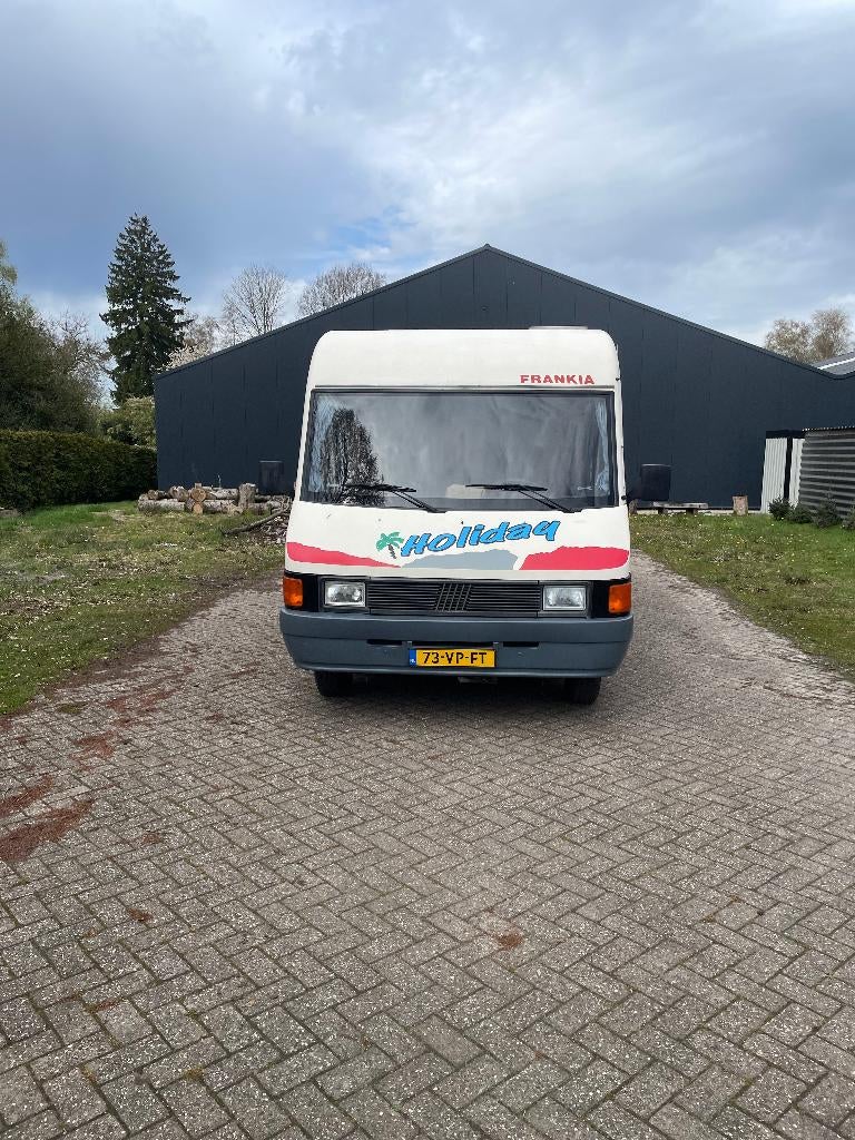 camper  Frankia Fiat  foodtruck, Caravans en Kamperen, Integraal, Afzuigkap, Fiat, Pilote