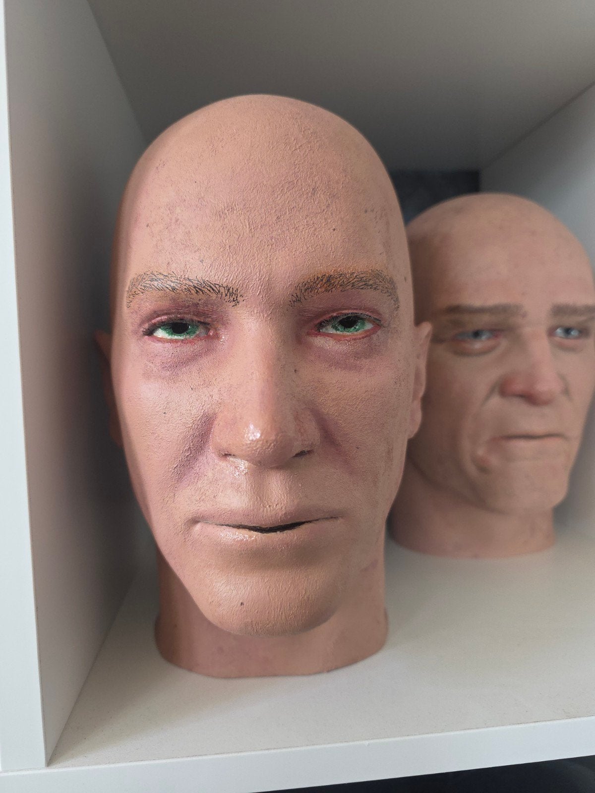 Mannequin hoofden laatste exemplaren op=op, Assen, Overige typen, Ophalen of Verzenden, Info@realistischemannequin.nl