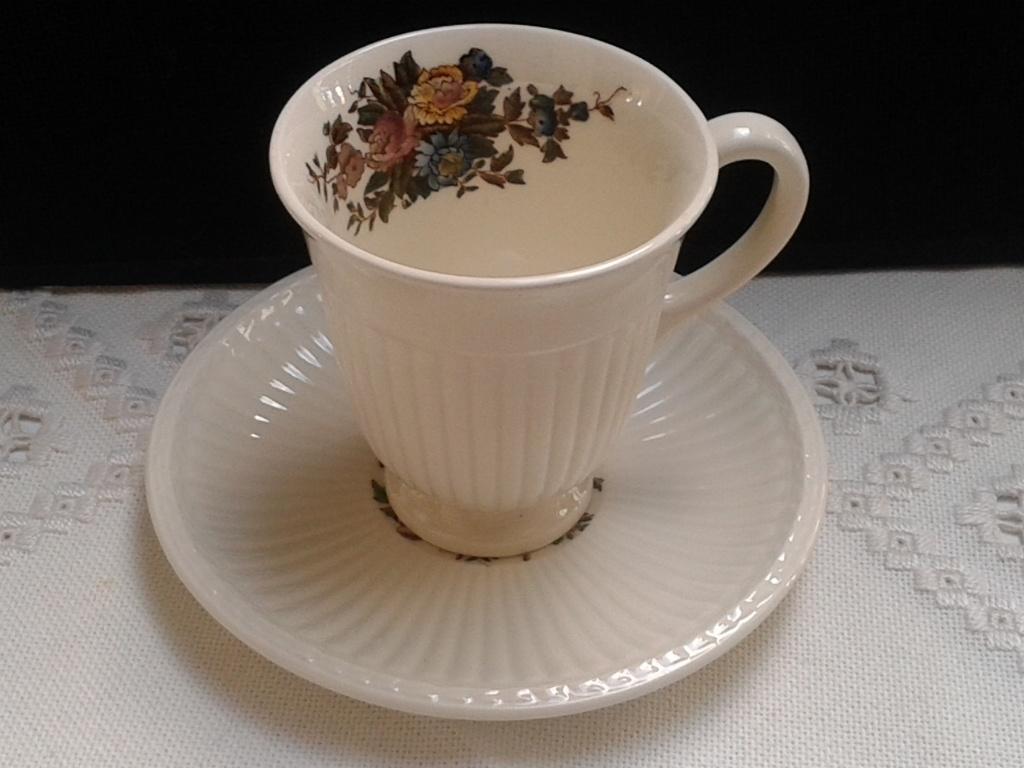 Engelse Kop & Schotel <> Wedgwood CONWAY Barlaston & Etruria, Ophalen of Verzenden