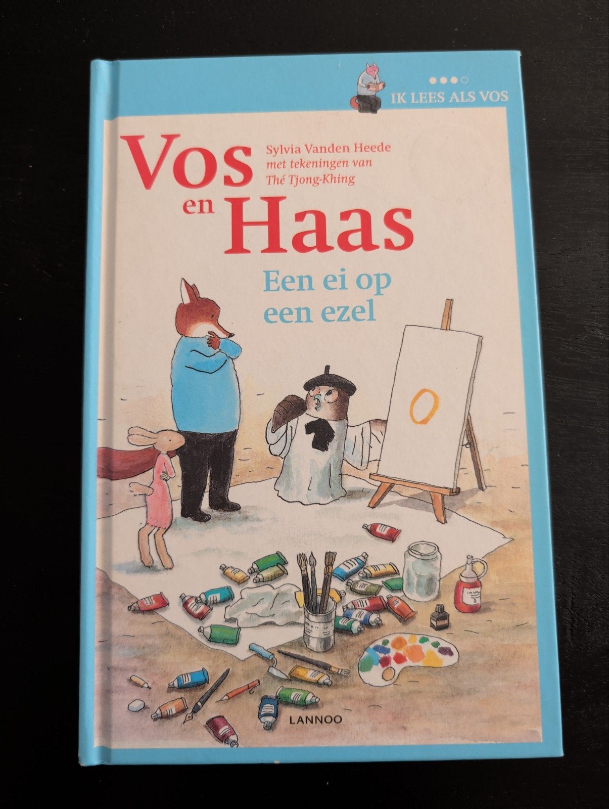 Vos en Haas: Een ei op een ezel - S Vanden Heede avi M3, E3, Ophalen of Verzenden, Zo goed als nieuw, Sylvia Vanden Heede, 3 tot 4 jaar