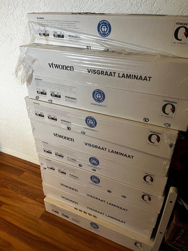 VT wonen laminaat 'Rafter', Doe-het-zelf en Verbouw, Vloerdelen en Plavuizen, Ophalen, 50 tot 150 cm, Nieuw, 10 m² of meer