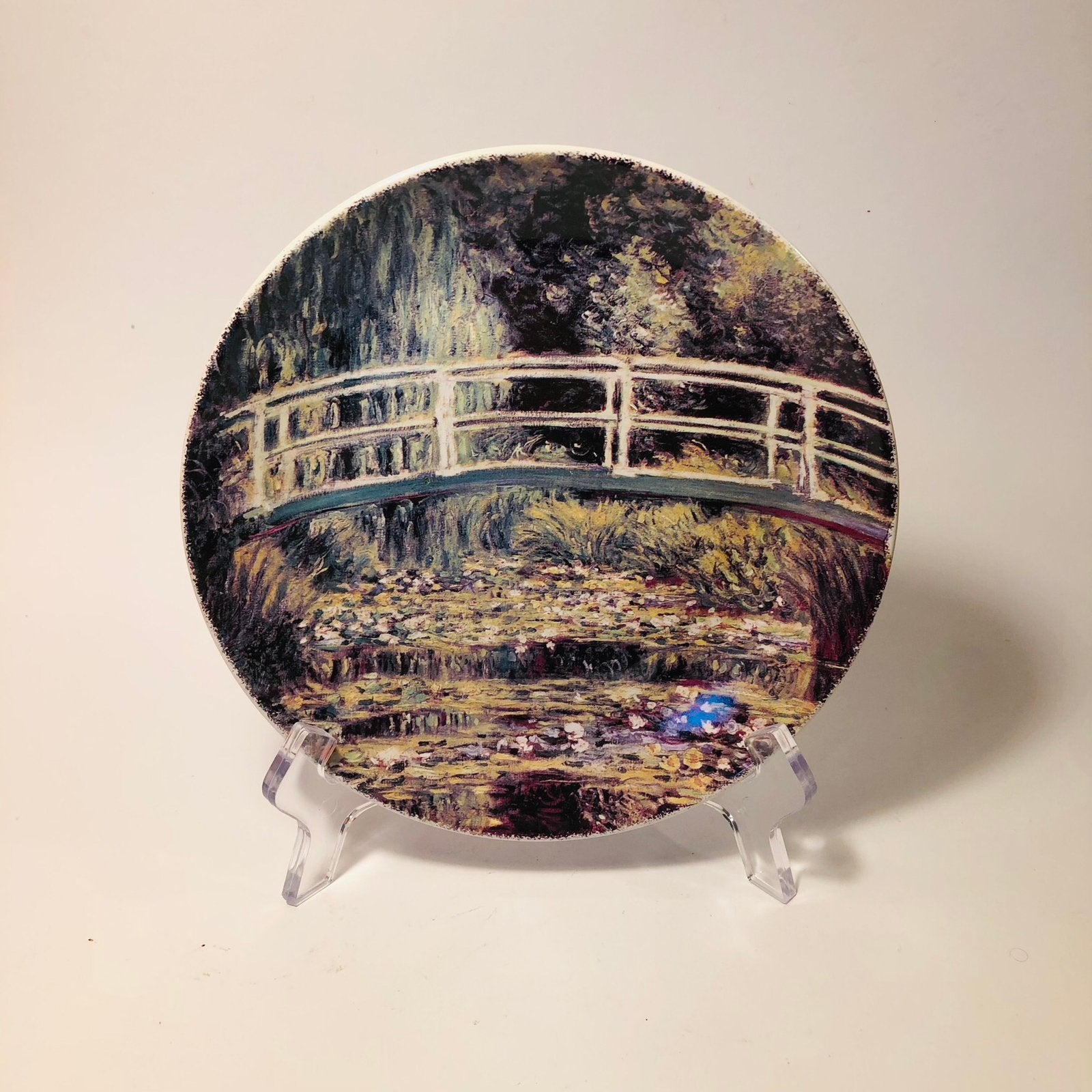 Wandbord, sierbord, gemaakt in Polen, Monet, Verzenden