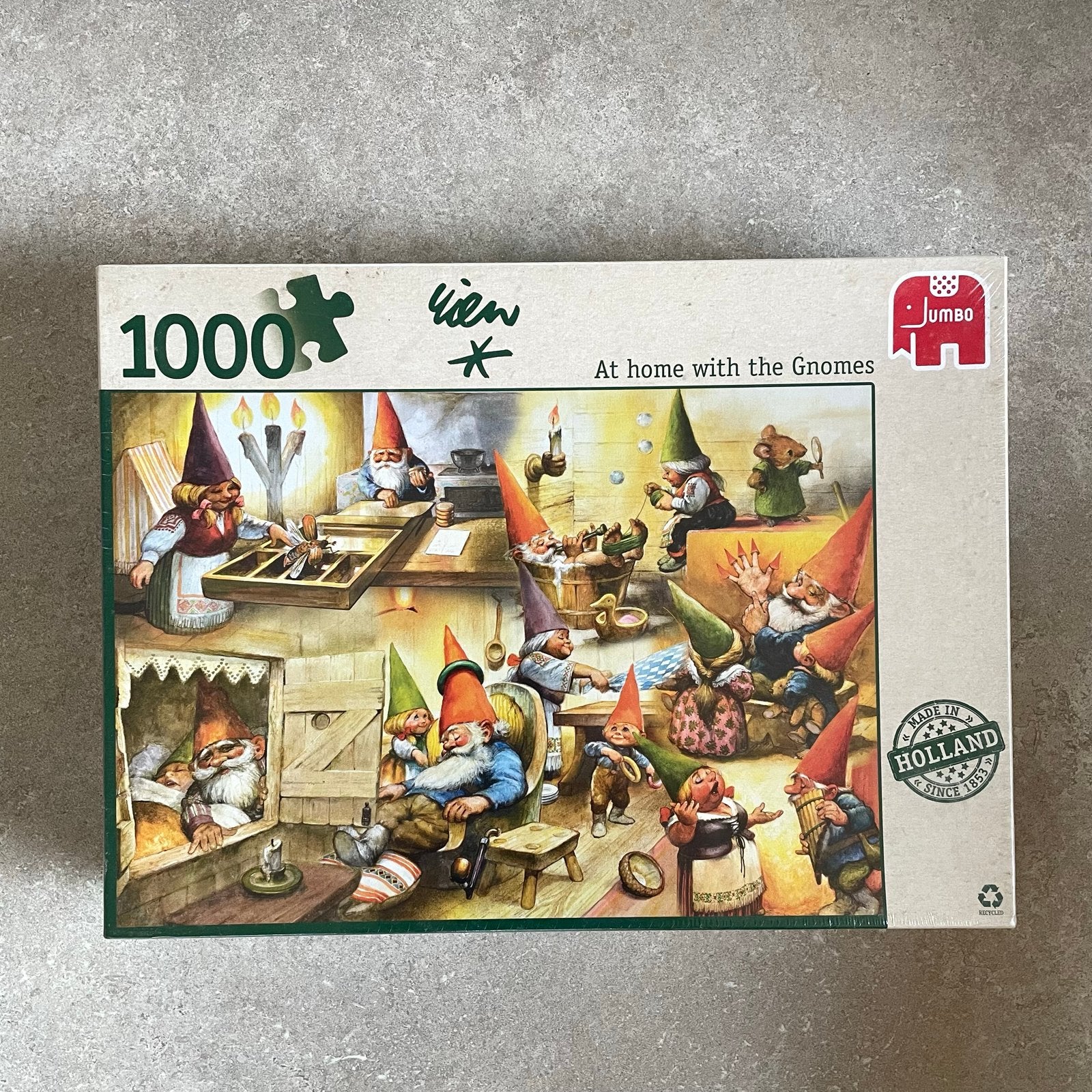 Rien Poortvliet Legpuzzel 1000 stukjes, Ophalen of Verzenden, 500 t/m 1500 stukjes, Nieuw, Legpuzzel