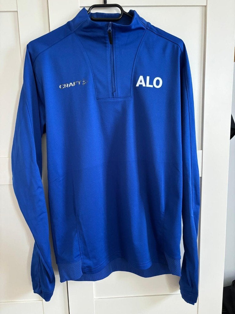 ALO Fonty's Sportkleding Ziptop, Craft, Blauw, Ophalen of Verzenden, Gedragen