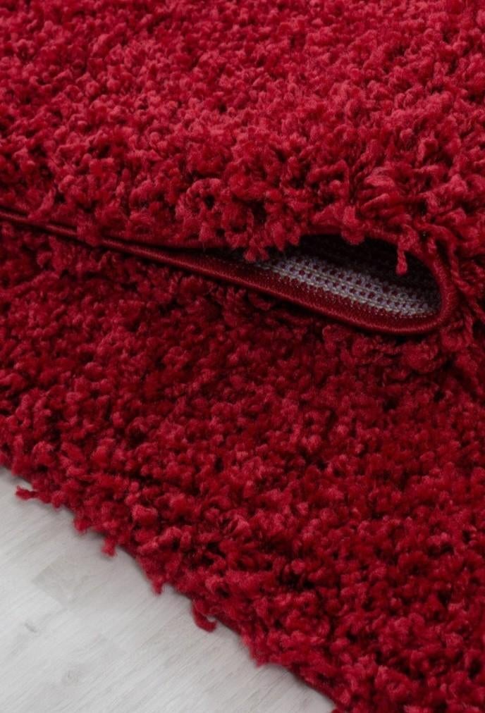 Vloerkleed Loca 60x110 rood pool halfhoog nieuw!0, Gezellig sfeervol comfortabel kwaliteit, 100 tot 150 cm, Nieuw, Rechthoekig