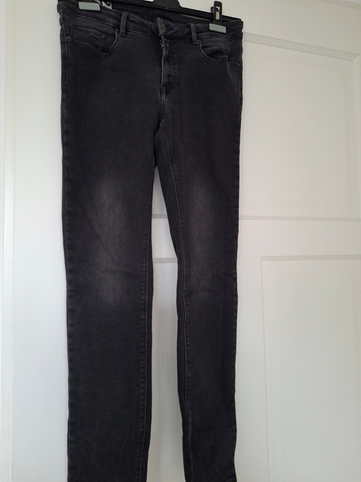 Opus Elma Shadow jeans maat 40, Verzenden, Zwart, Zo goed als nieuw, W30 - W32 (confectie 38/40)