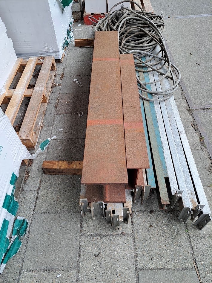 Ijzerenbalken, Doe-het-zelf en Verbouw, Metalen, Ophalen, Nieuw, IJzer