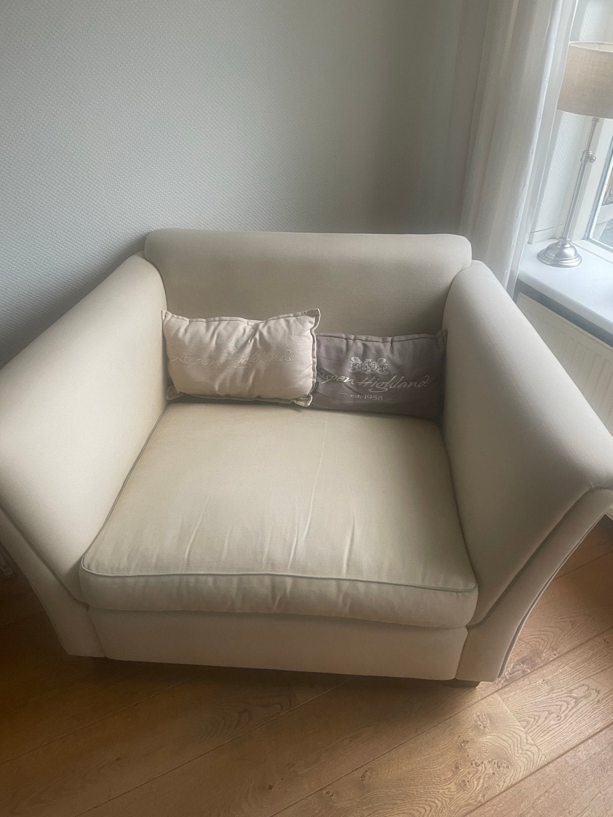 Love-seat van Nuance - Comfortabel en stijlvol, Ophalen, Gebruikt, 75 tot 100 cm, 100 tot 125 cm