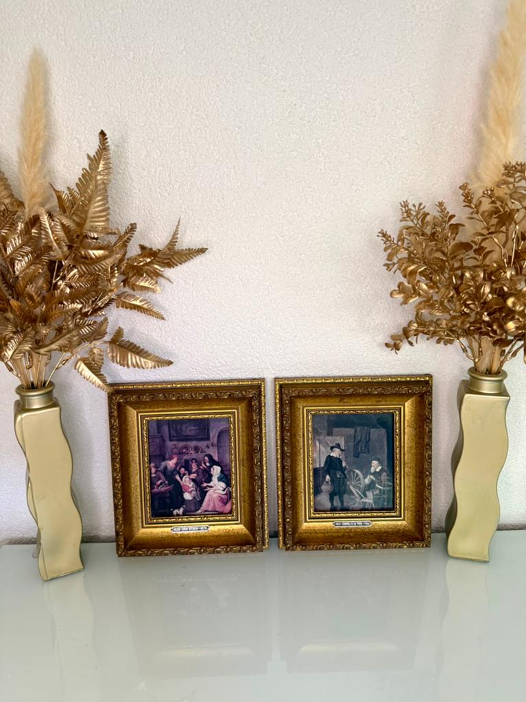 2 prachtige schilderijtjes, Antiek en Kunst, Kunst | Schilderijen | Klassiek, Ophalen of Verzenden