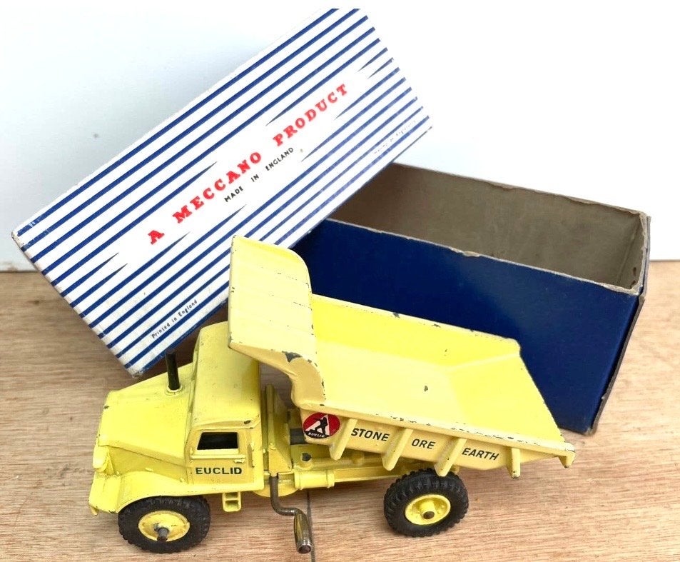 Dinky Supertoys 965 Euclid Rear Dump Truck met doos, Ophalen of Verzenden
