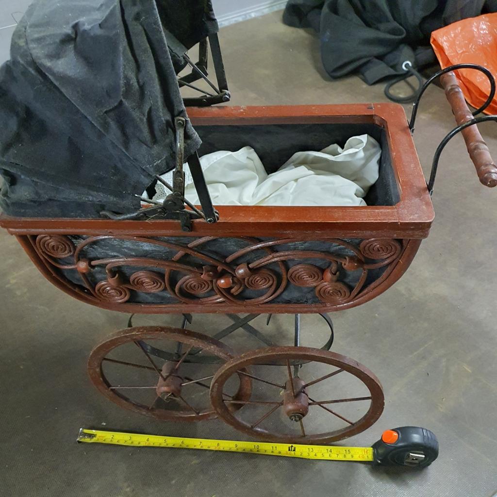 Kleine poppen wagen, Antiek en Kunst, Ophalen of Verzenden