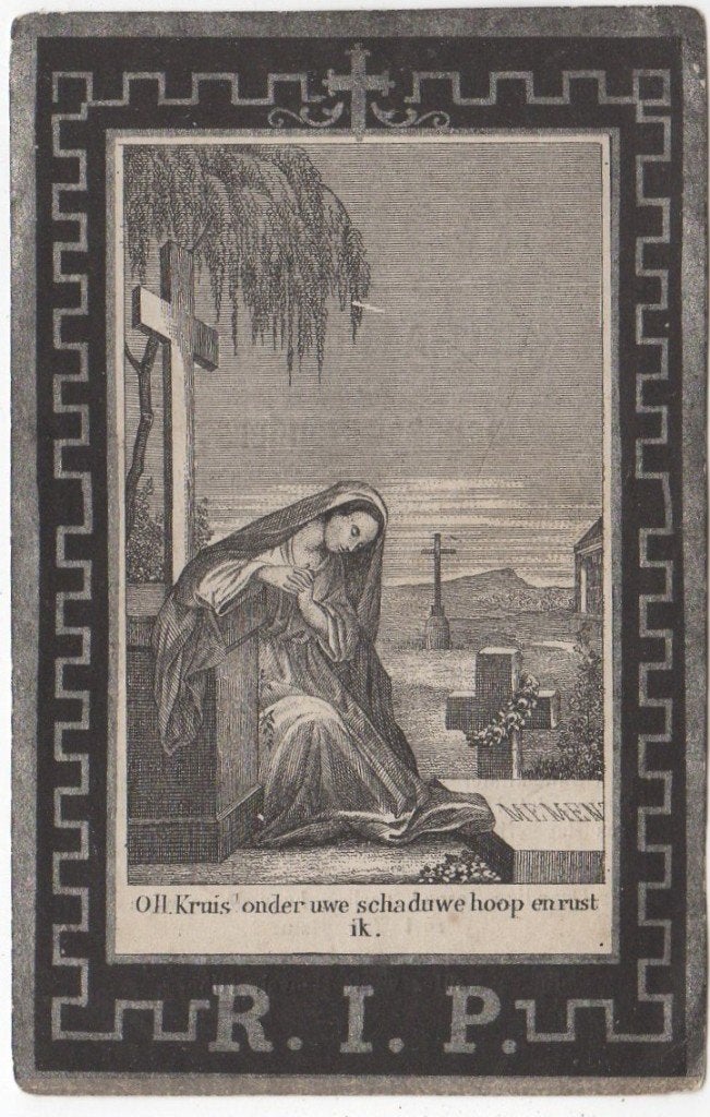 Wilhelma Hoevenaars 1795 - 1871 Tilburg, 75 jaar oud, Verzamelen, Verzenden
